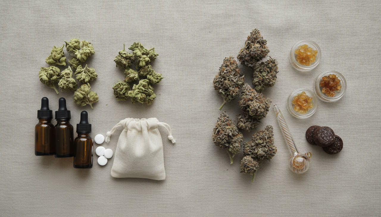 CBD vs. THC: A Beginner's Guide to Cannabis's Two Main Compounds