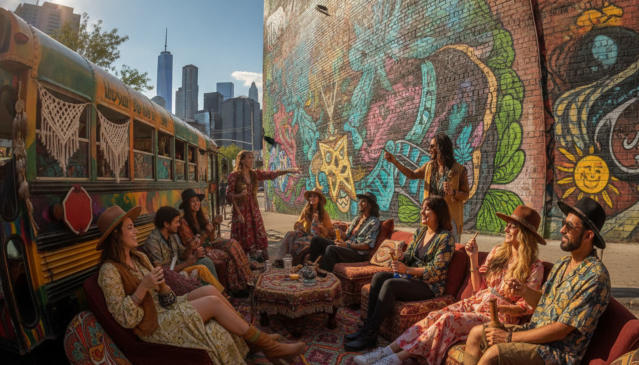 NYC Cannabis, Urban Art & Culture — the Boho Bus Tour